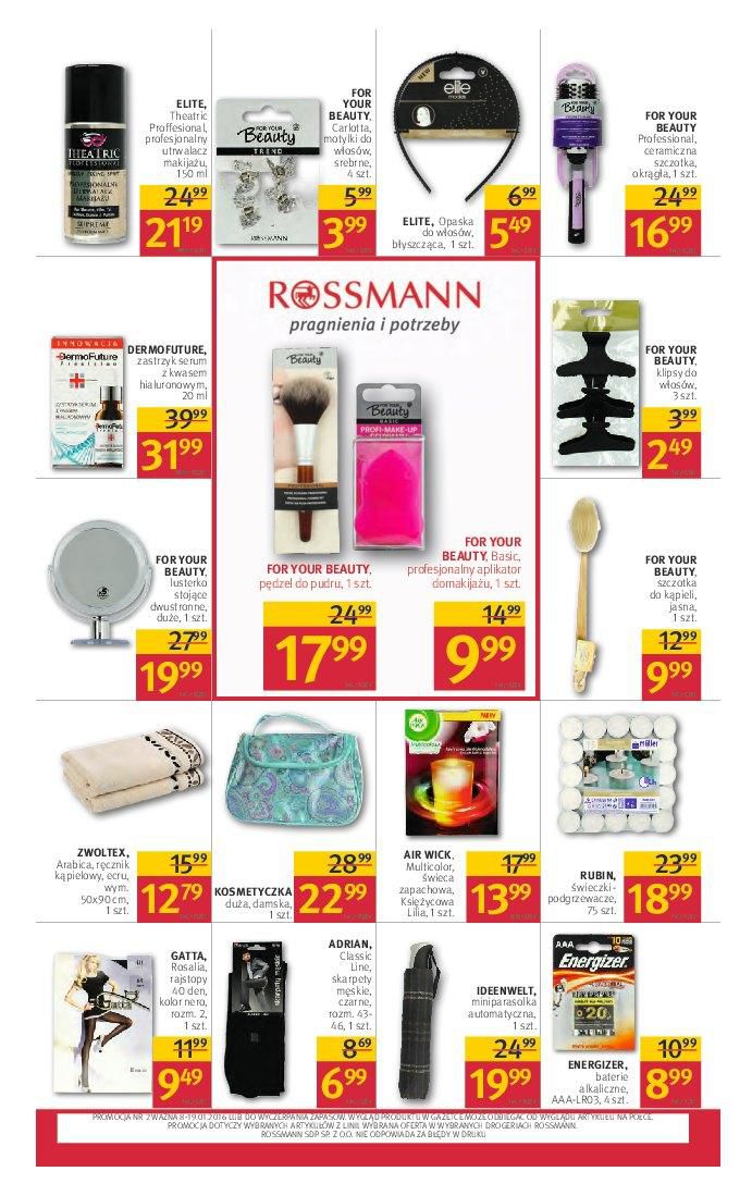 Gazetka promocyjna Rossmann do 19/01/2016 str.14