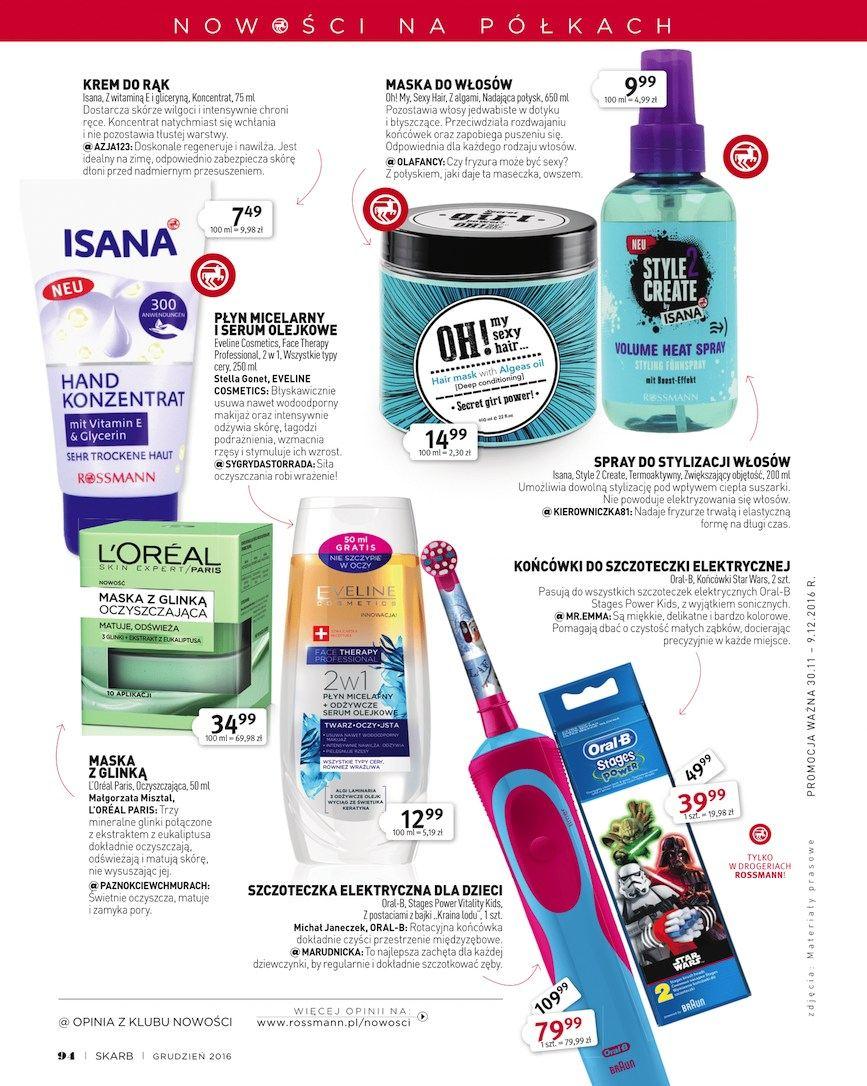 Gazetka promocyjna Rossmann do 31/12/2016 str.94