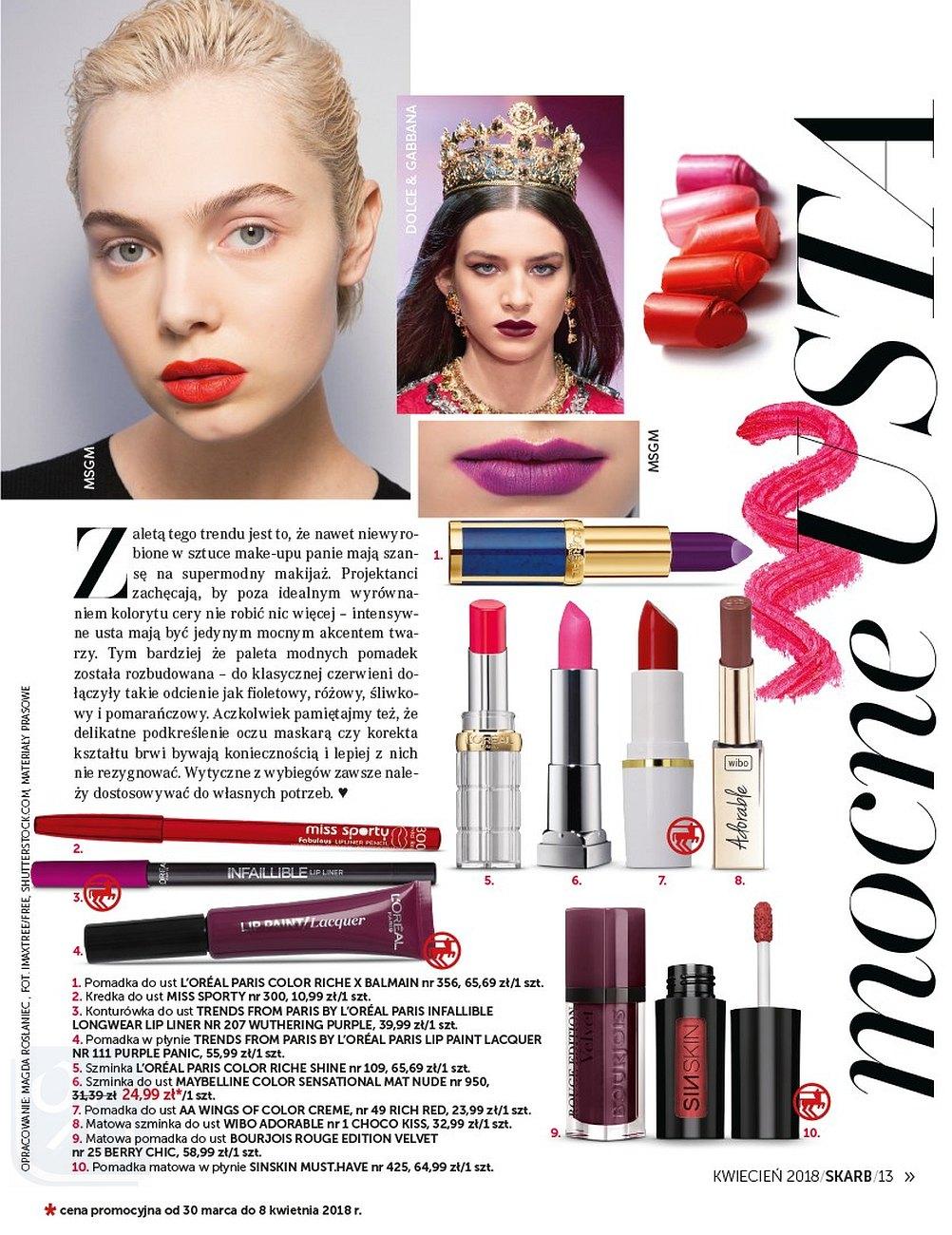 Gazetka promocyjna Rossmann do 30/04/2018 str.13