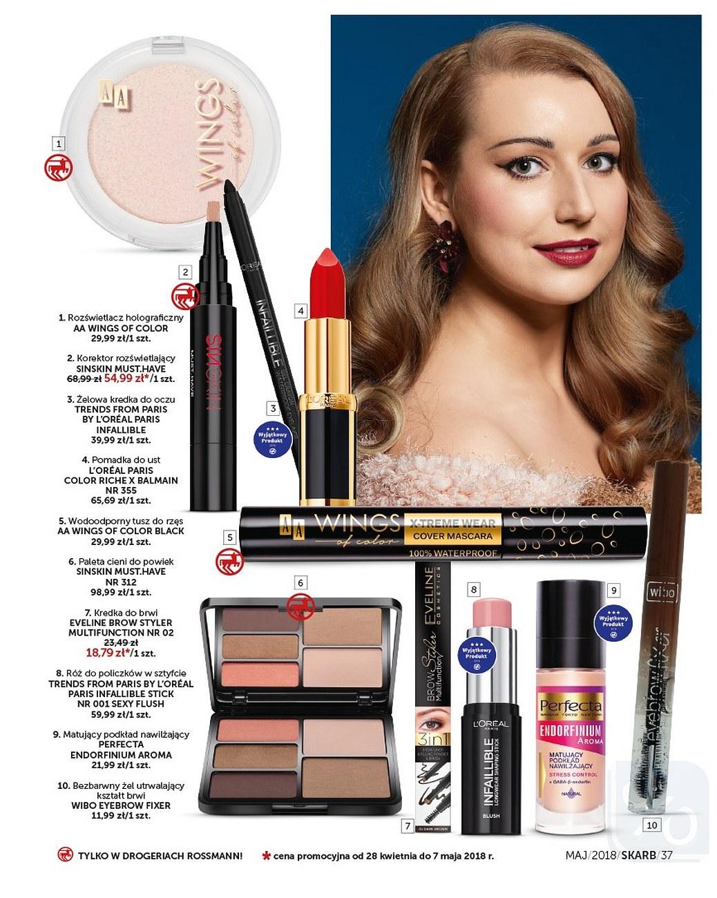 Gazetka promocyjna Rossmann do 31/05/2018 str.37