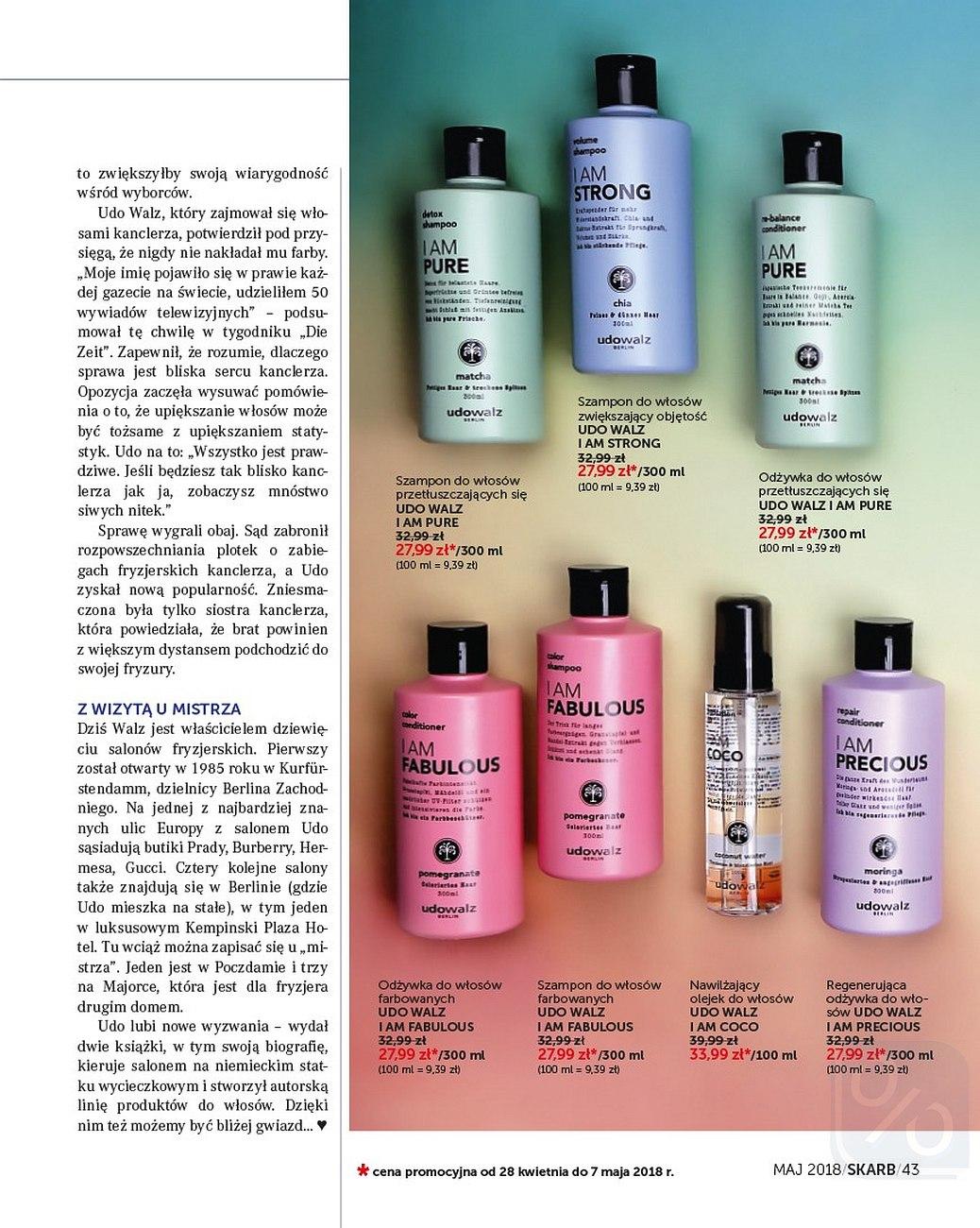 Gazetka promocyjna Rossmann do 31/05/2018 str.43