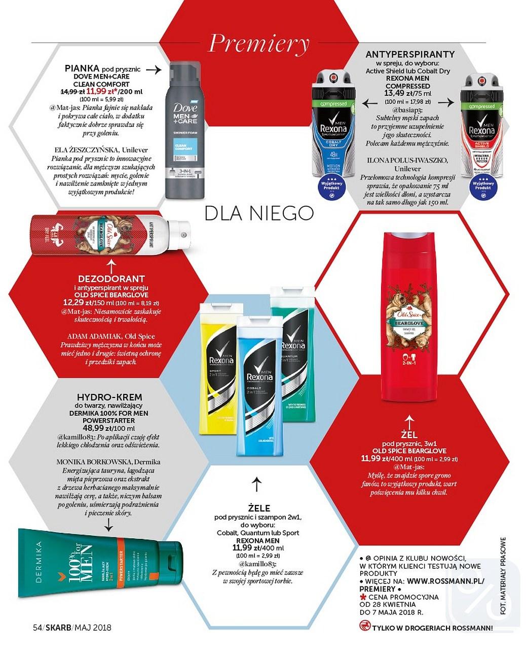 Gazetka promocyjna Rossmann do 31/05/2018 str.54