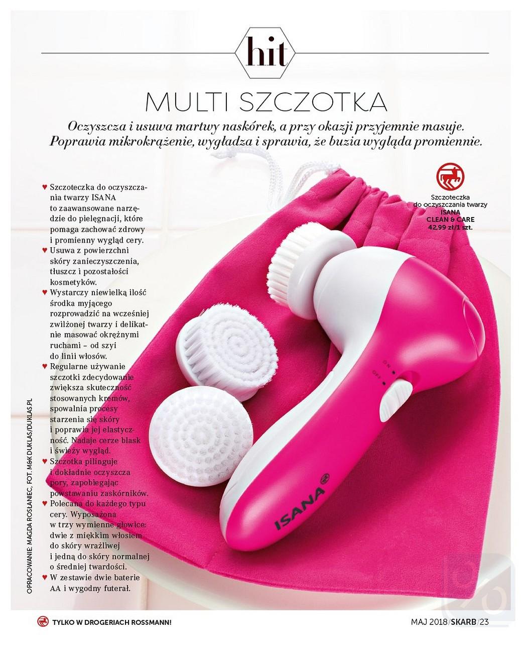 Gazetka promocyjna Rossmann do 31/05/2018 str.23