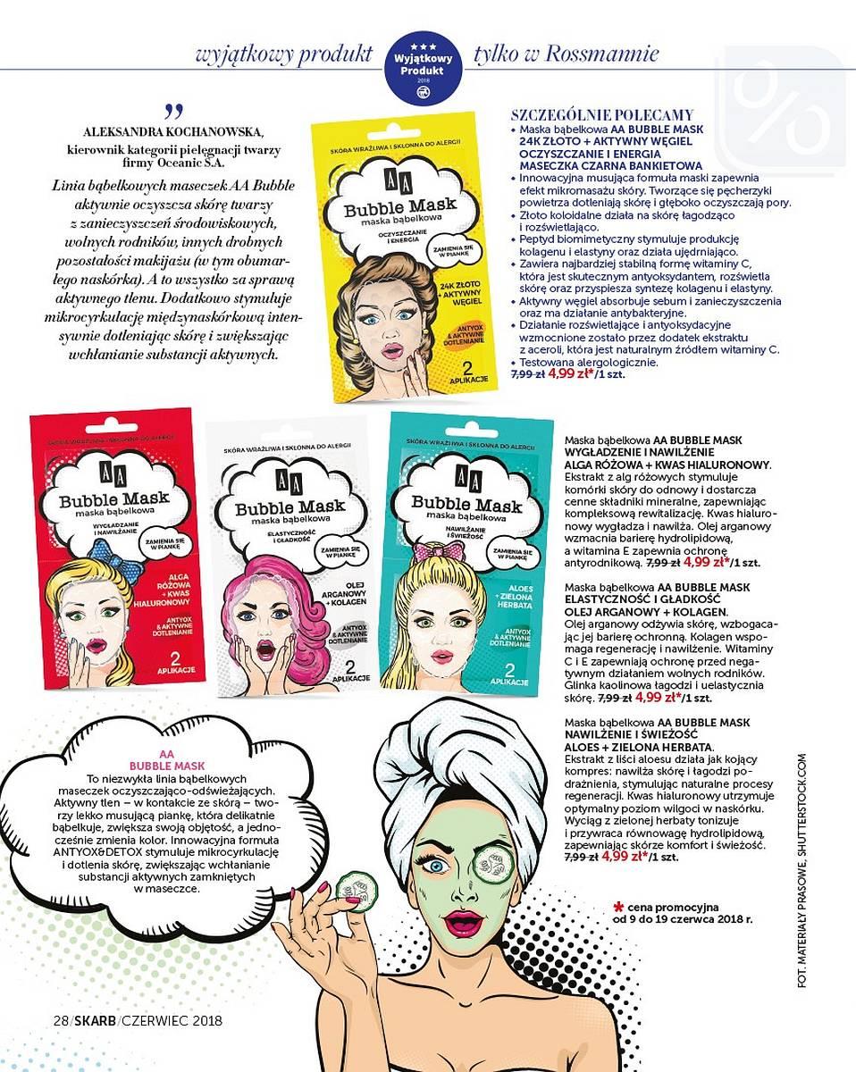 Gazetka promocyjna Rossmann do 30/06/2018 str.28