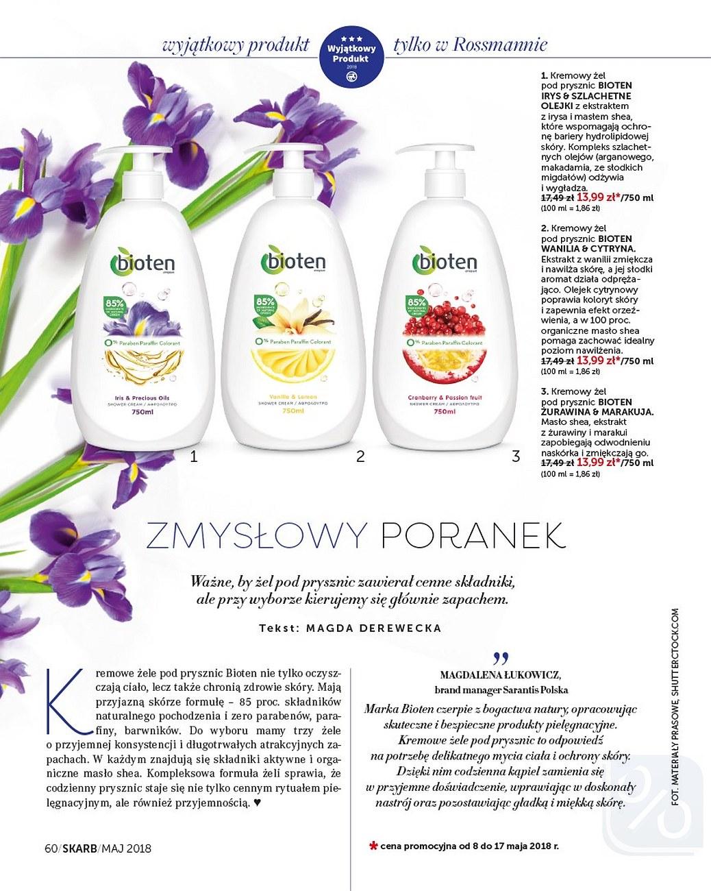 Gazetka promocyjna Rossmann do 31/05/2018 str.60