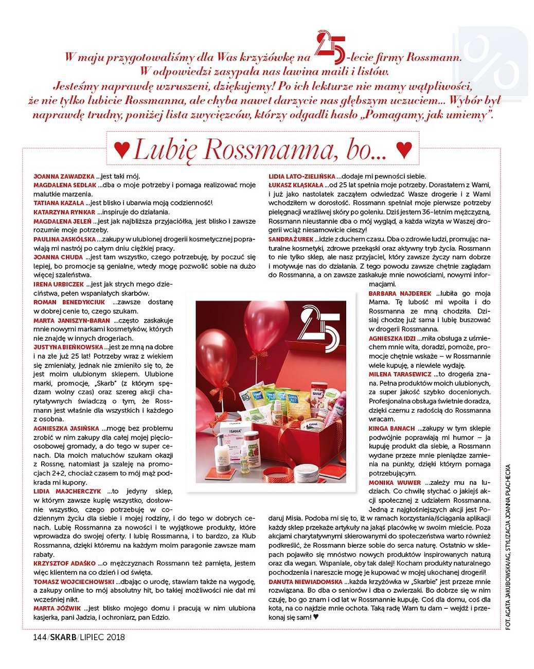 Gazetka promocyjna Rossmann do 31/07/2018 str.144