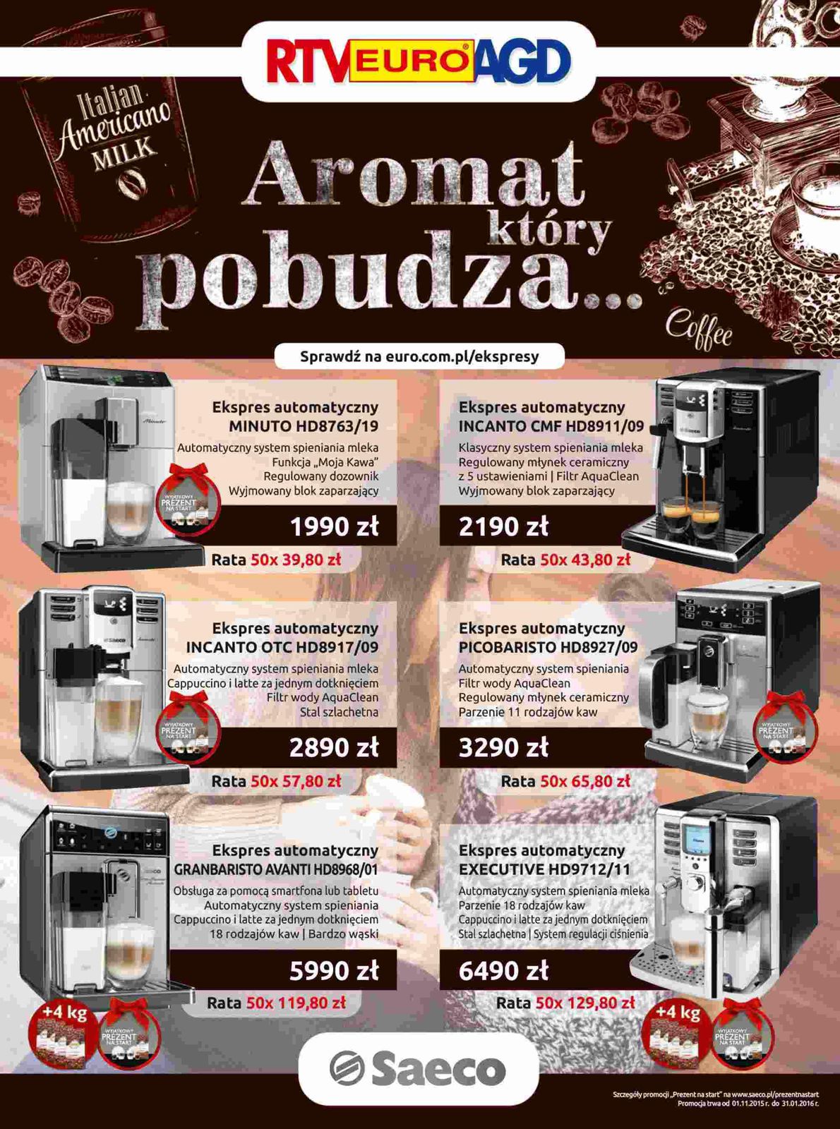 Gazetka promocyjna RTV Euro AGD do 31/12/2015 str.1