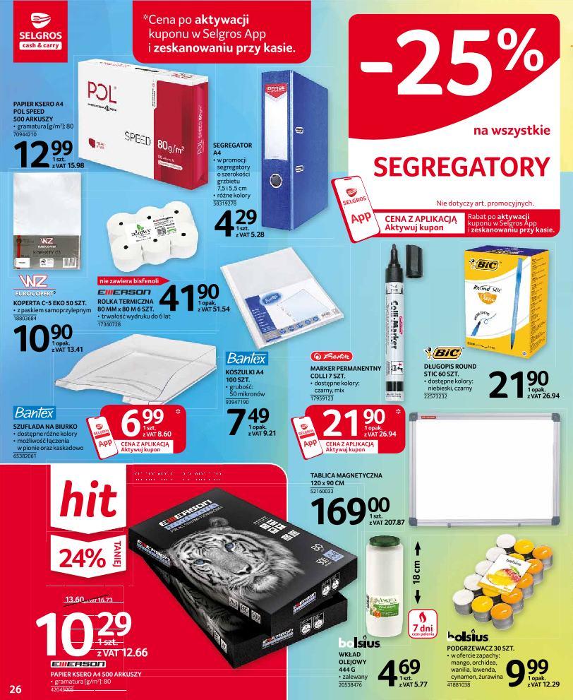 Gazetka promocyjna Selgros do 26/08/2020 str.26