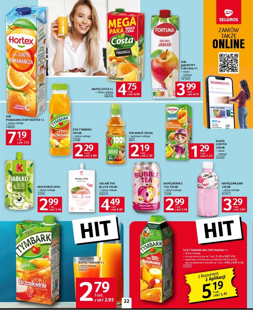 Gazetka promocyjna Selgros do 10/09/2025 str.22