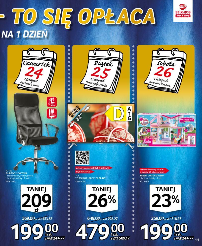 Gazetka promocyjna Selgros do 30/11/2022 str.11