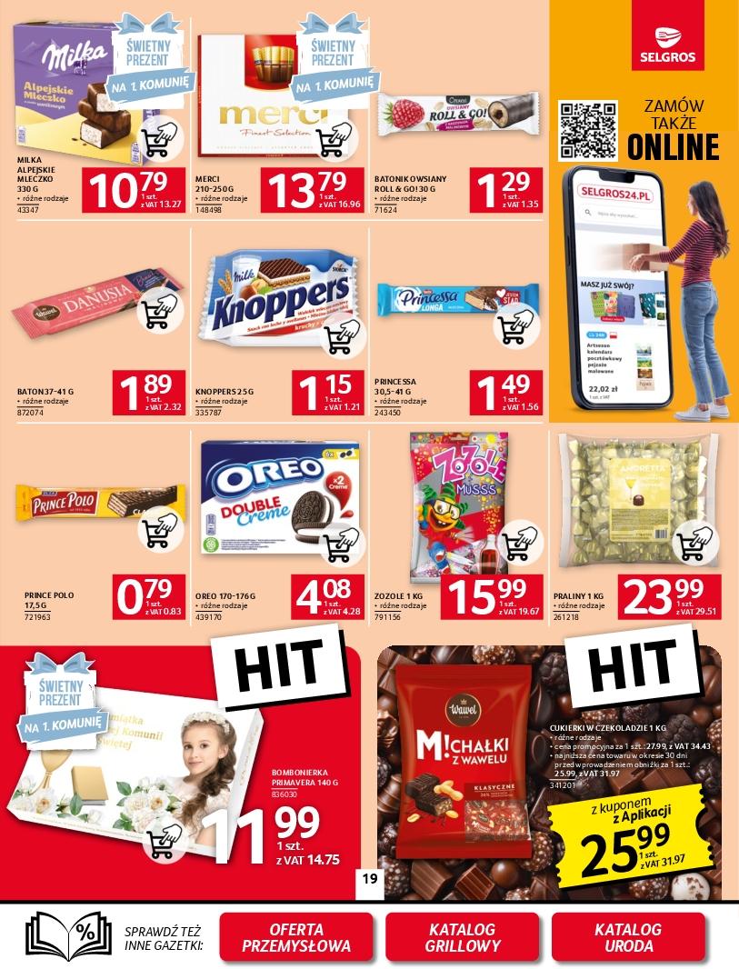Gazetka promocyjna Selgros do 21/05/2025 str.19