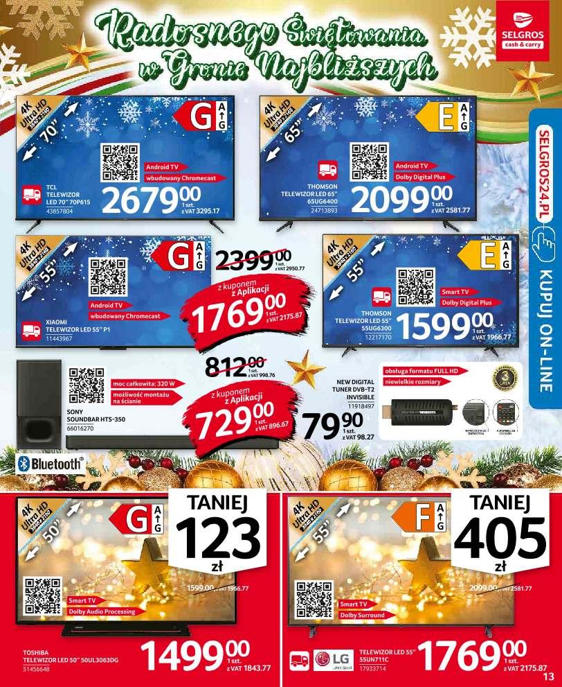 Gazetka promocyjna Selgros do 24/12/2021 str.13