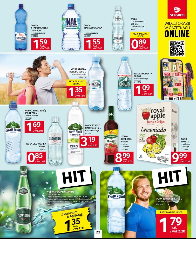 Gazetka promocyjna Selgros do 16/07/2025 str.22