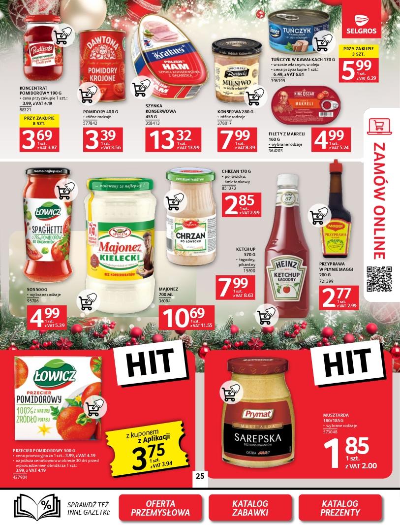 Gazetka promocyjna Selgros do 18/12/2024 str.25