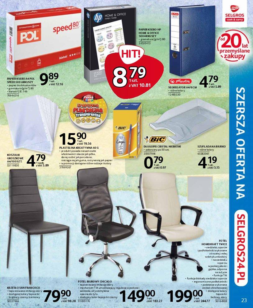 Gazetka promocyjna Selgros do 30/04/2017 str.23