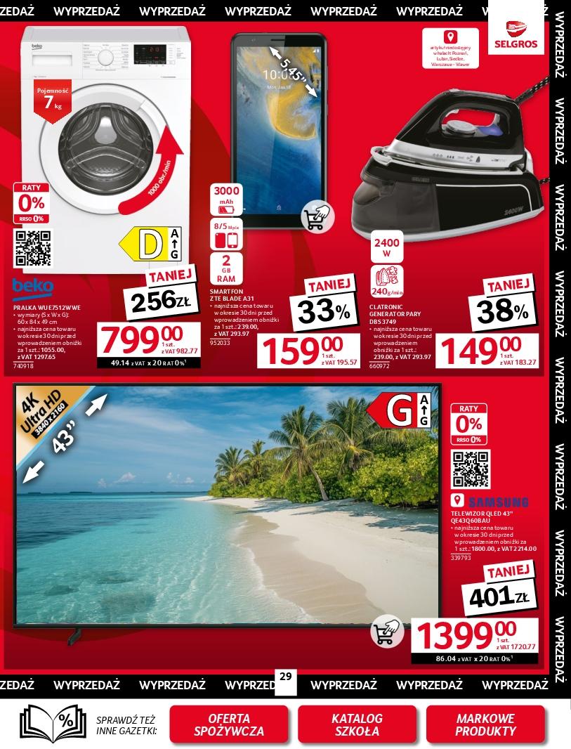 Gazetka promocyjna Selgros do 31/08/2025 str.31