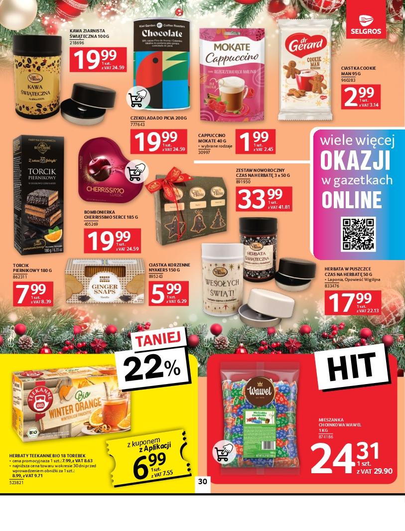 Gazetka promocyjna Selgros do 18/12/2024 str.30