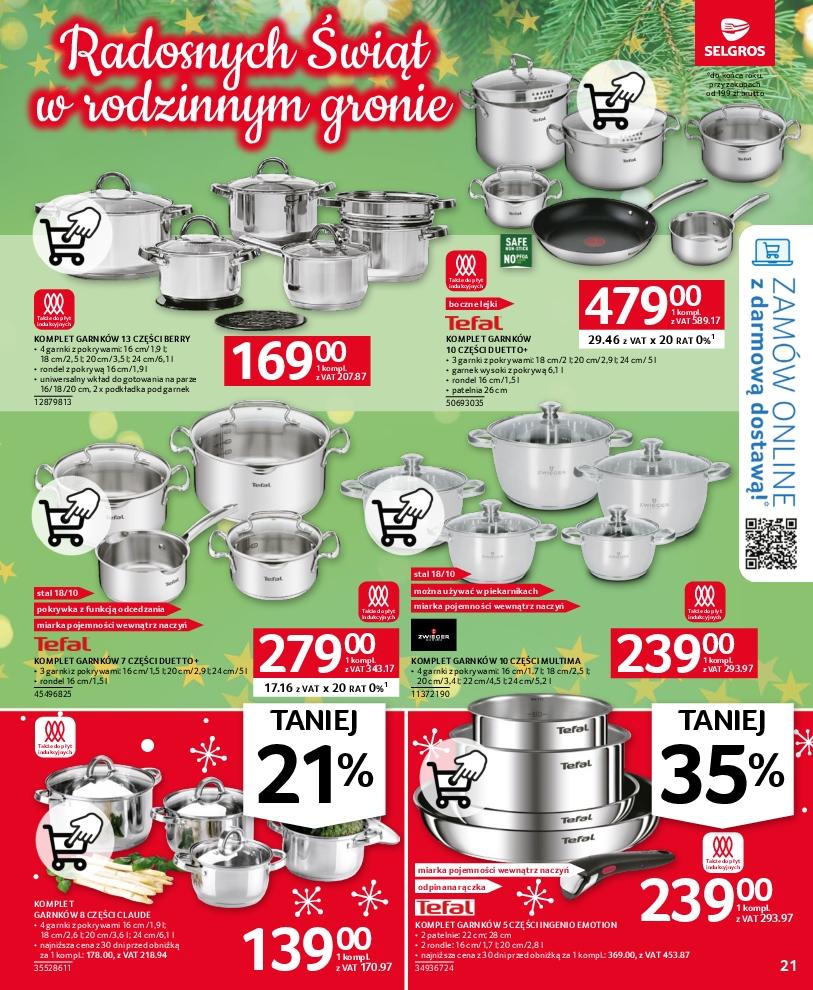 Gazetka promocyjna Selgros do 13/12/2023 str.21