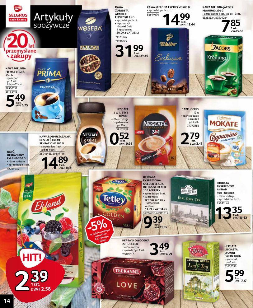 Gazetka promocyjna Selgros do 30/04/2017 str.14