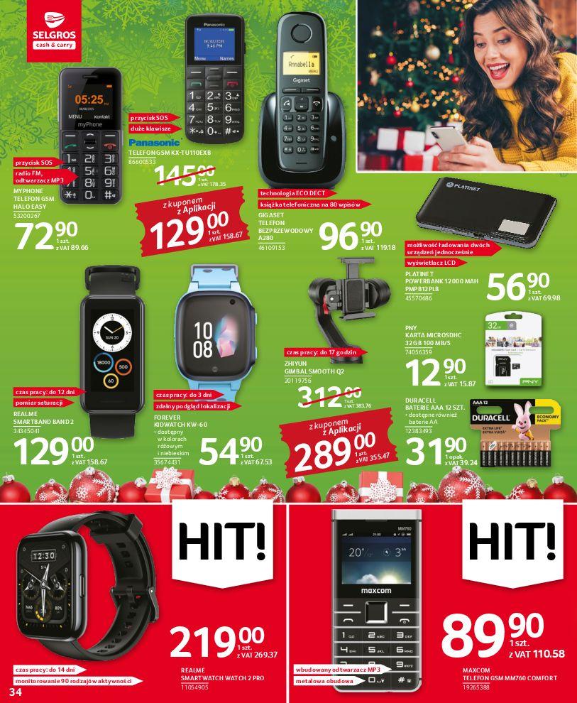 Gazetka promocyjna Selgros do 14/12/2022 str.34