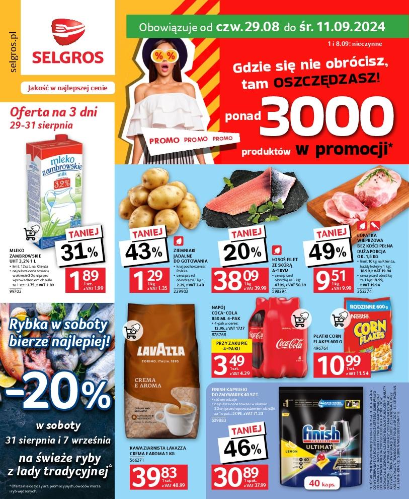 Gazetka promocyjna Selgros do 11/09/2024 str.1