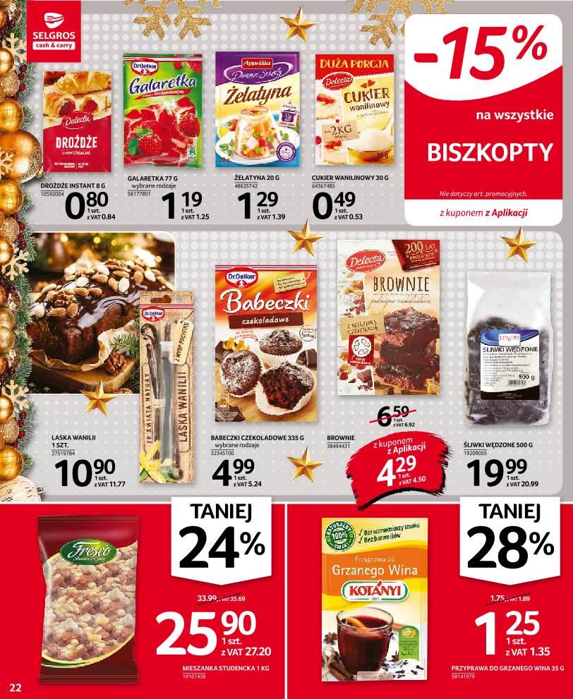 Gazetka promocyjna Selgros do 24/12/2021 str.22