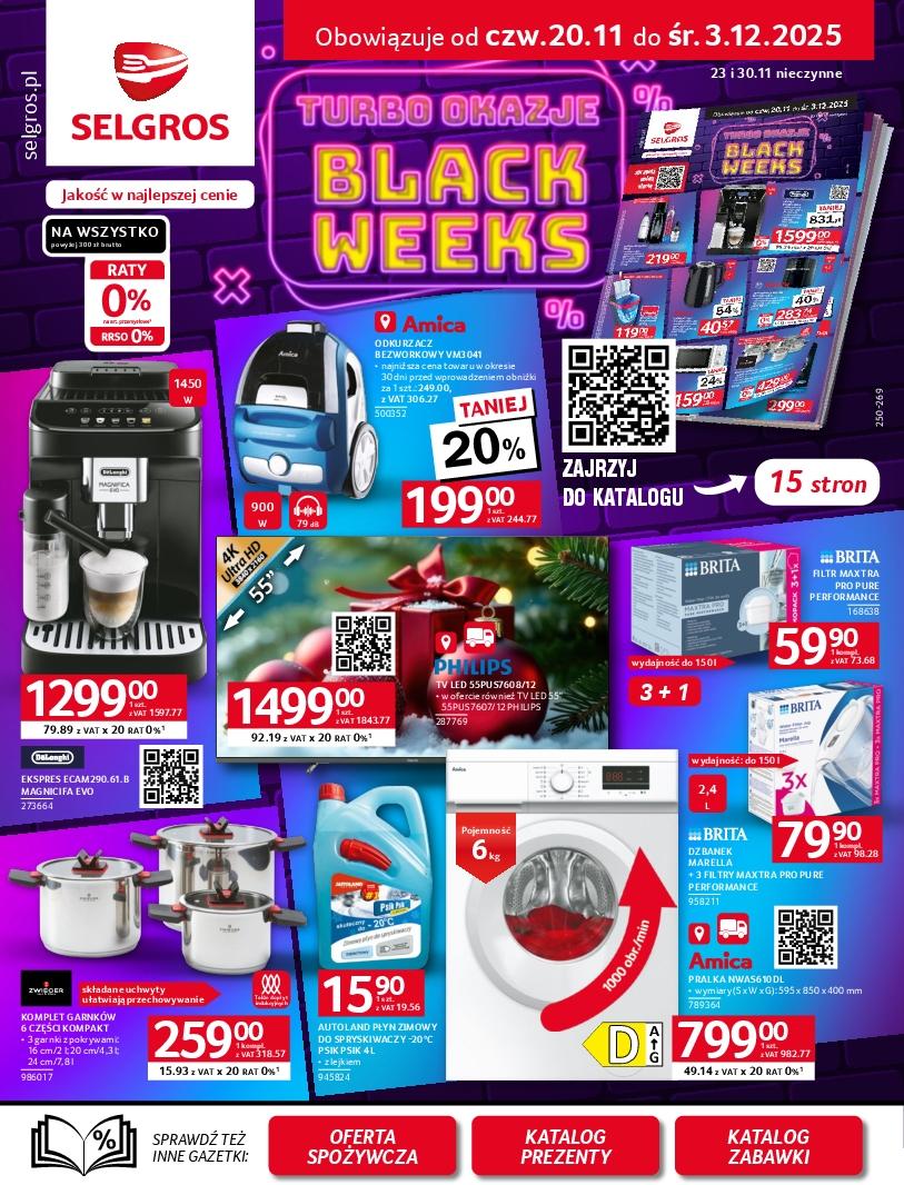 Gazetka promocyjna Selgros do 03/12/2025 str.1