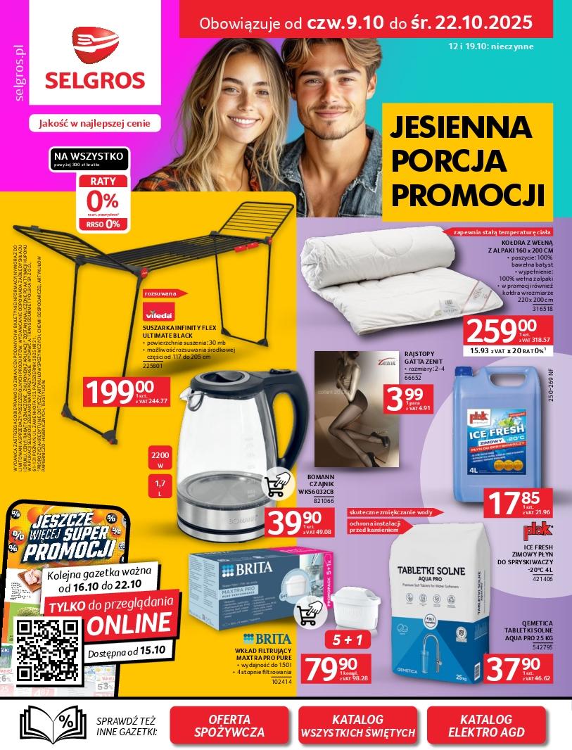 Gazetka promocyjna Selgros do 22/10/2025 str.1
