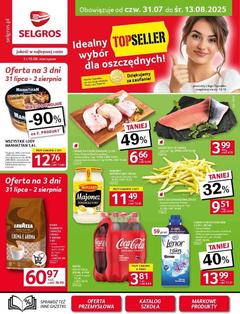 Gazetka promocyjna Selgros do 13/08/2025 str.1