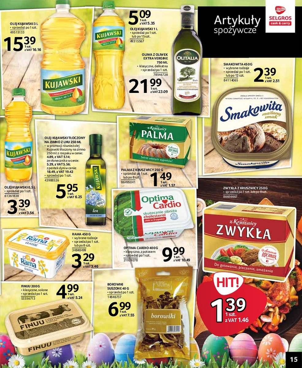 Gazetka promocyjna Selgros do 04/04/2018 str.15