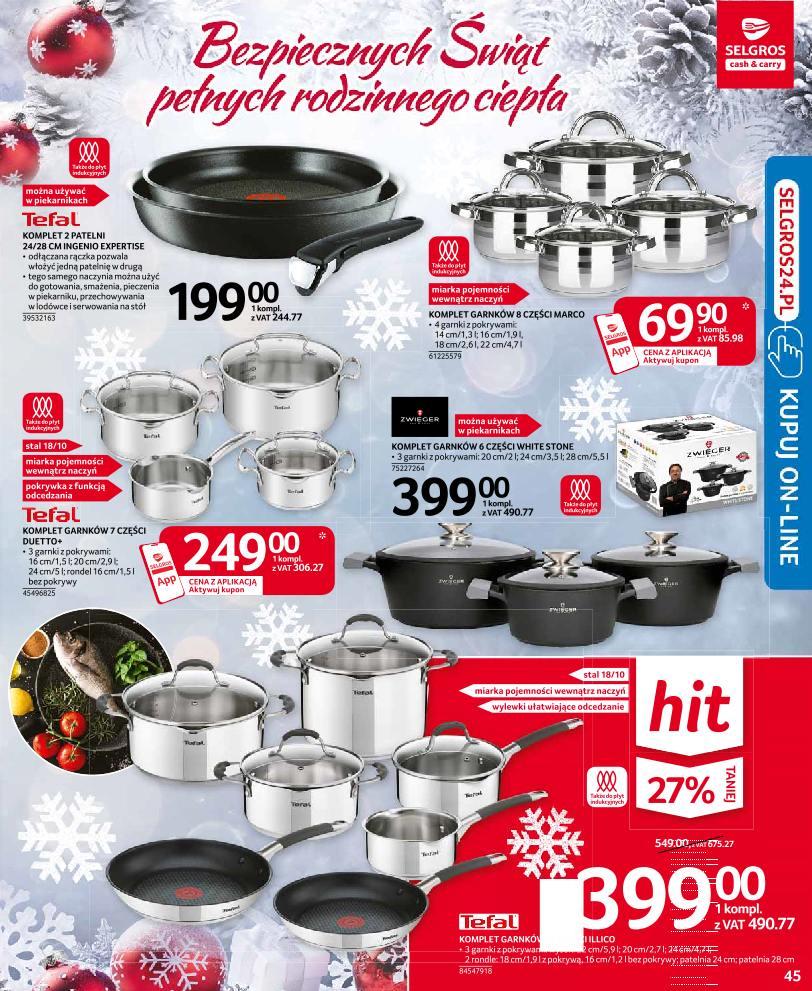 Gazetka promocyjna Selgros do 16/12/2020 str.45