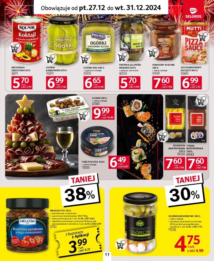 Gazetka promocyjna Selgros do 31/12/2024 str.11