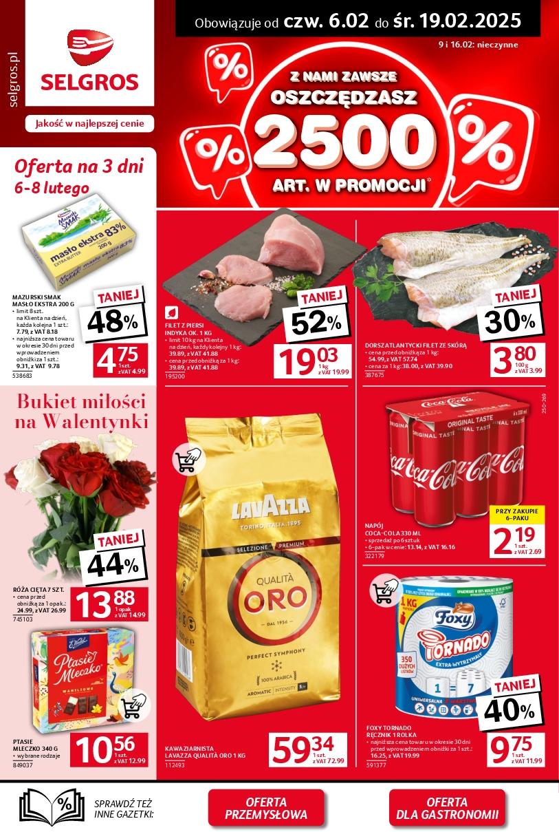 Gazetka promocyjna Selgros do 19/02/2025 str.1