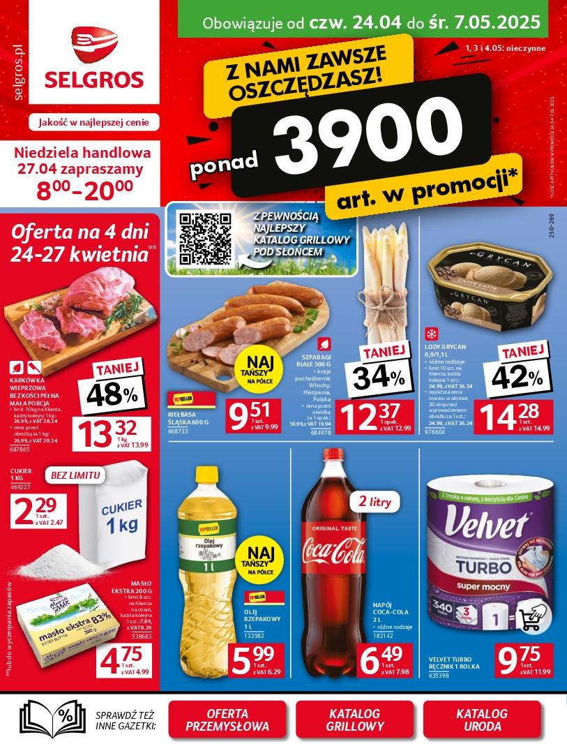Gazetka promocyjna Selgros do 21/05/2025 str.1