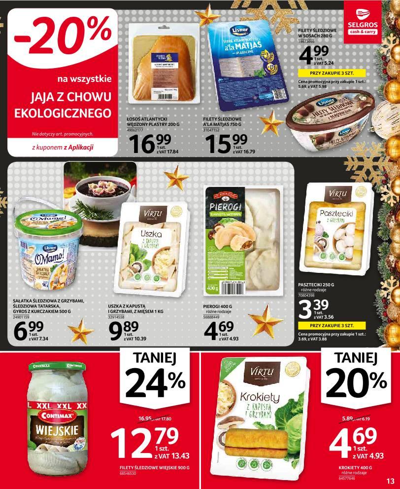 Gazetka promocyjna Selgros do 24/12/2021 str.13