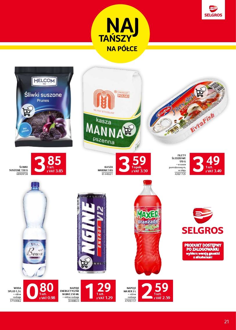 Gazetka promocyjna Selgros do 14/02/2024 str.21