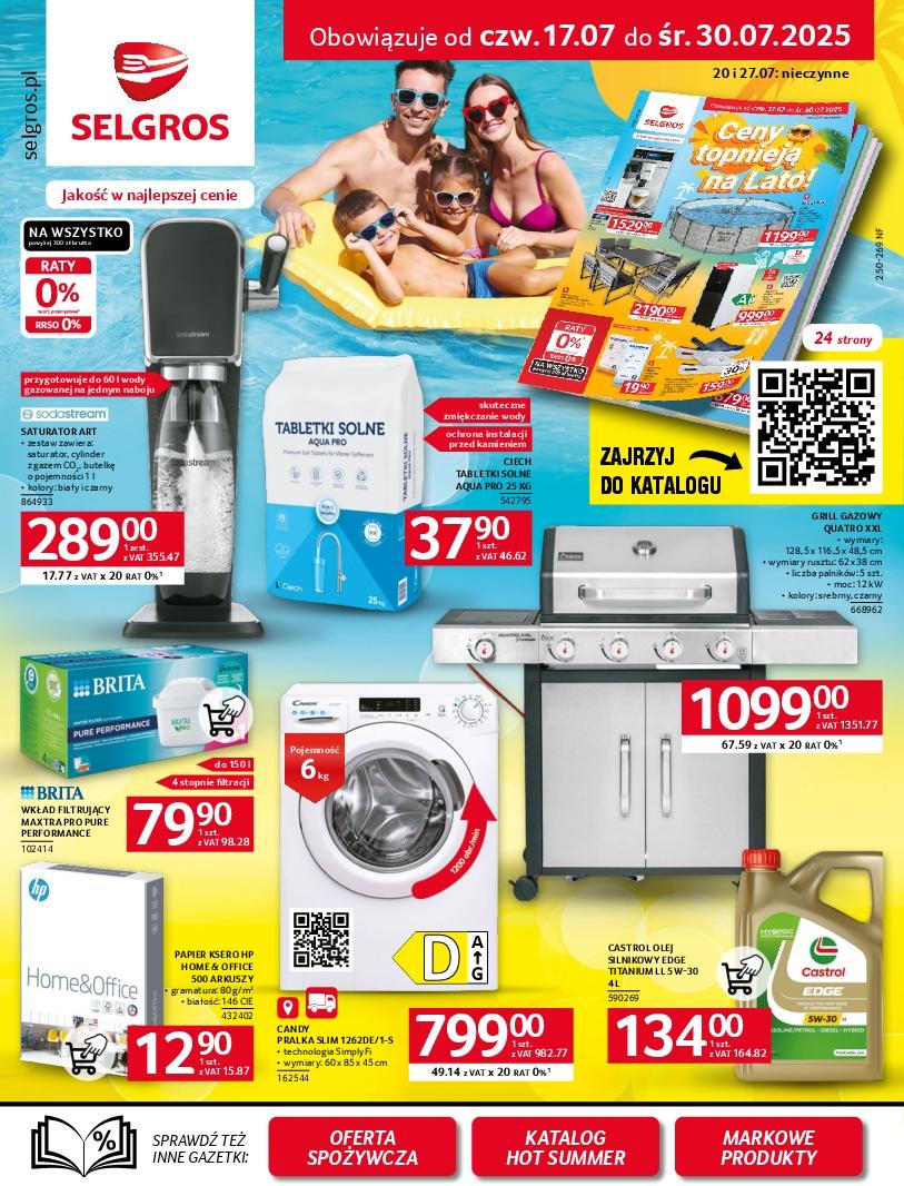 Gazetka promocyjna Selgros do 30/07/2025 str.1