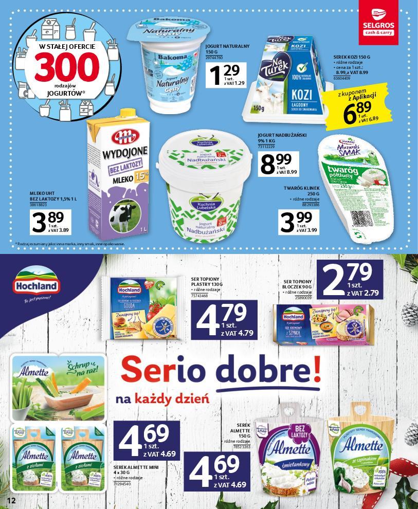 Gazetka promocyjna Selgros do 18/01/2023 str.12