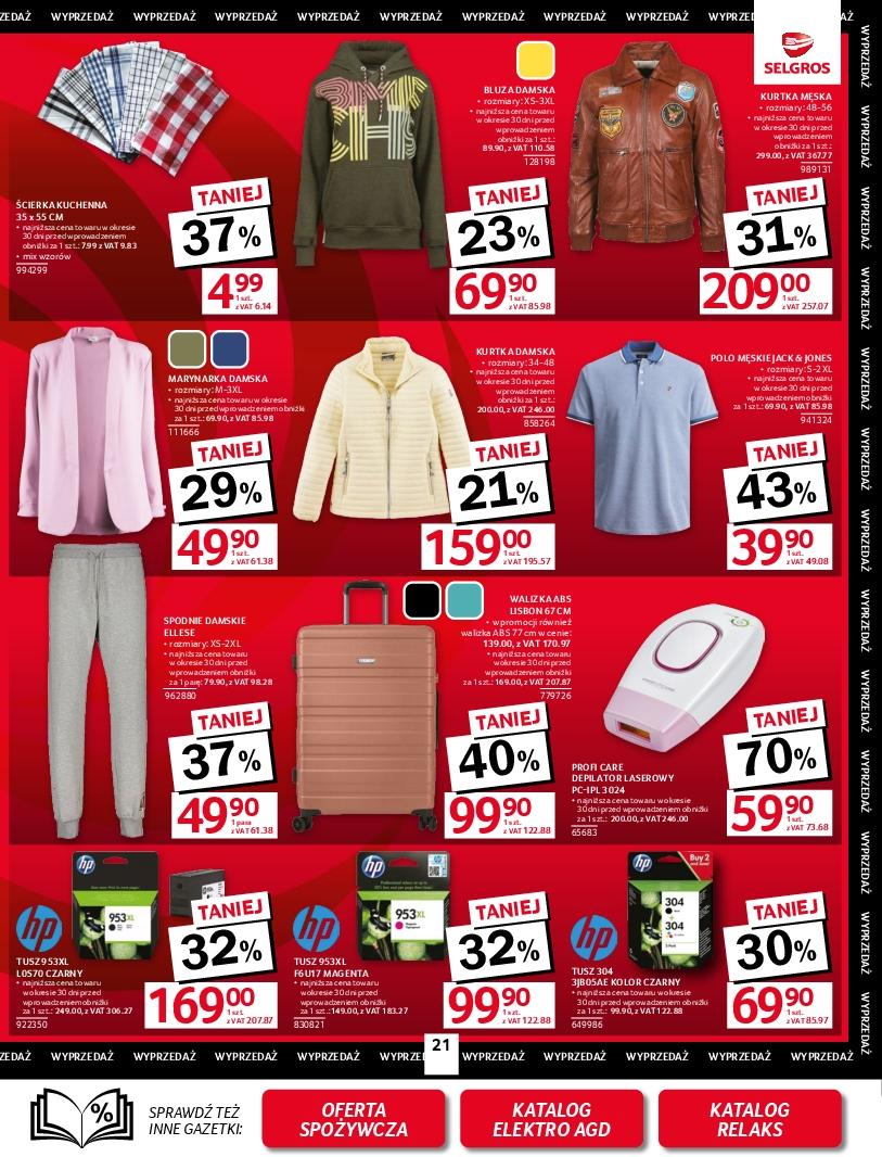 Gazetka promocyjna Selgros do 21/05/2025 str.21