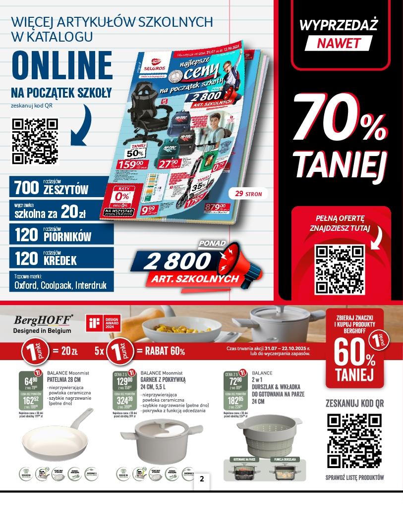 Gazetka promocyjna Selgros do 31/08/2025 str.2