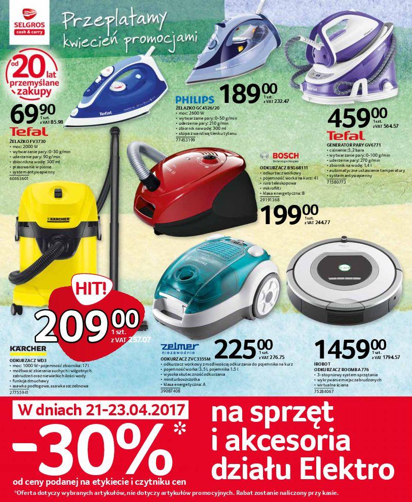 Gazetka promocyjna Selgros do 30/04/2017 str.6