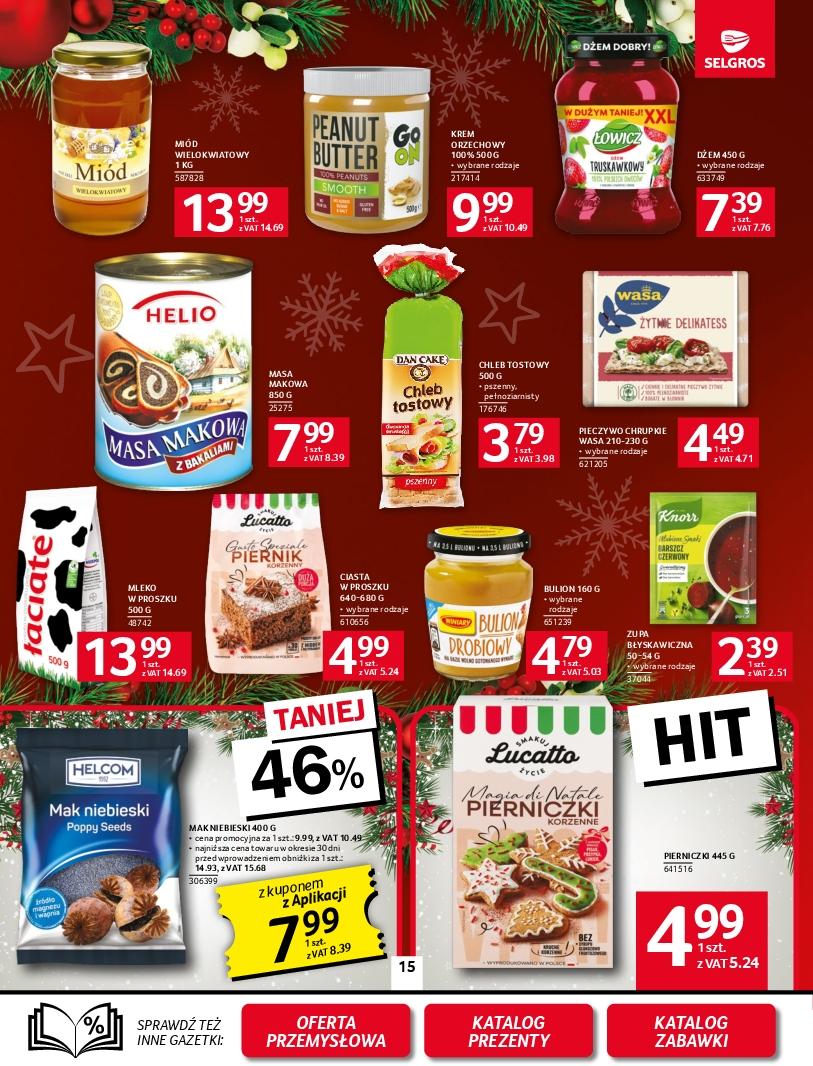 Gazetka promocyjna Selgros do 17/12/2025 str.15