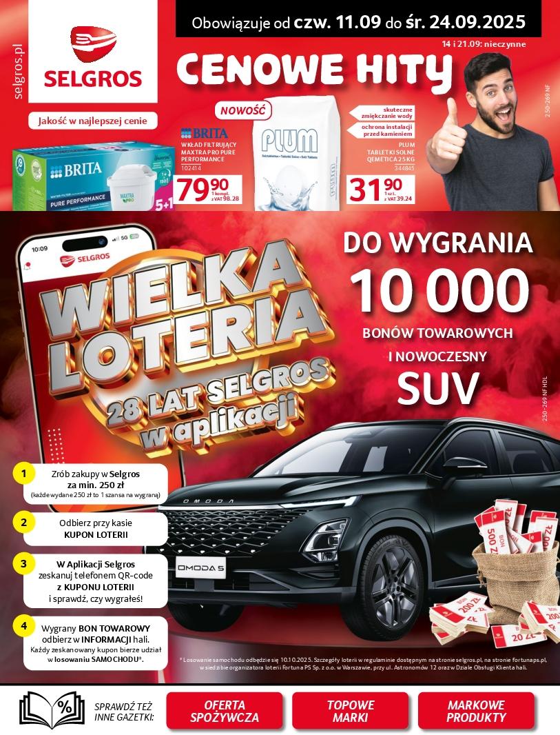 Gazetka promocyjna Selgros do 24/09/2025 str.1