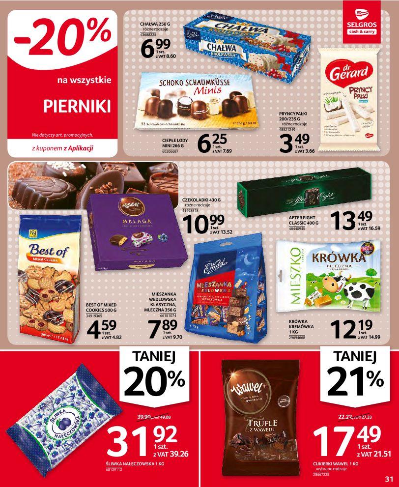 Gazetka promocyjna Selgros do 01/12/2021 str.31