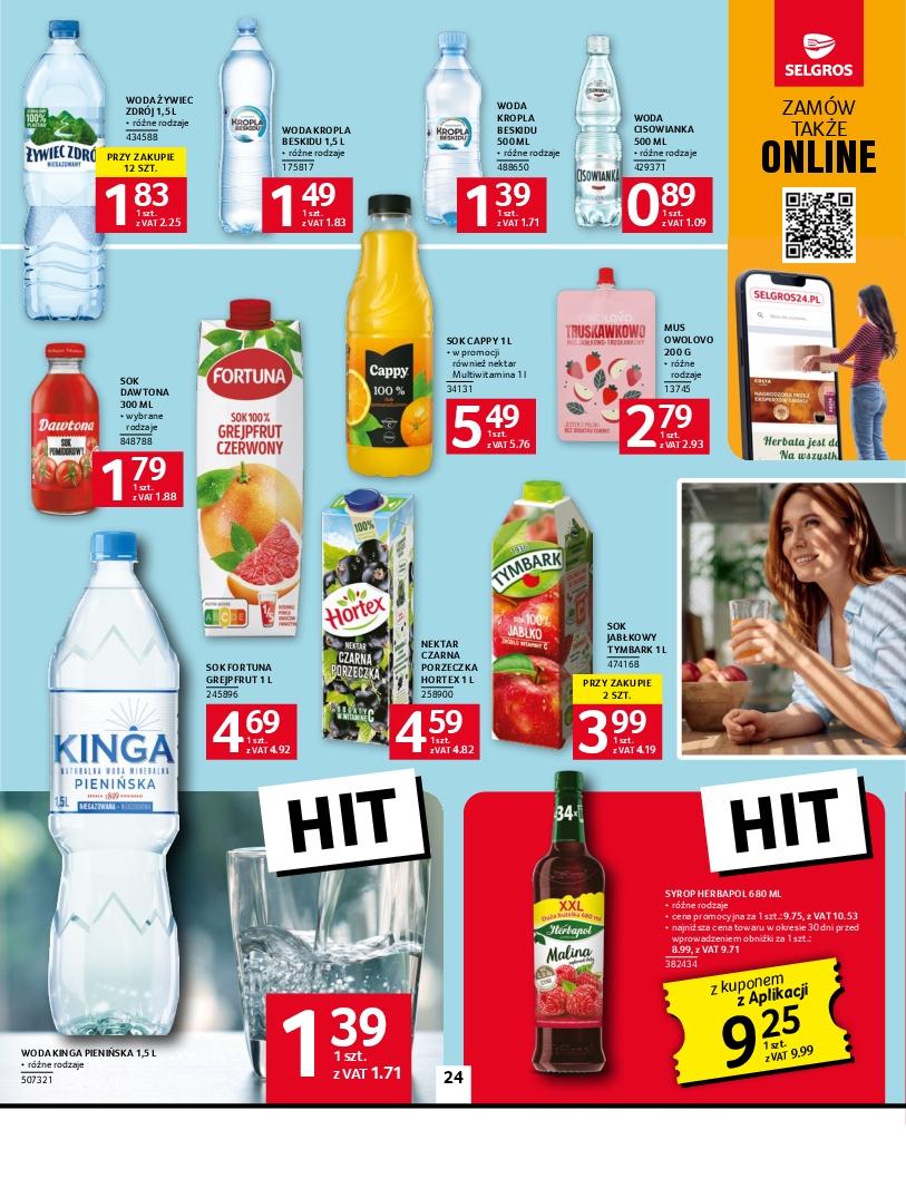 Gazetka promocyjna Selgros do 08/10/2025 str.24