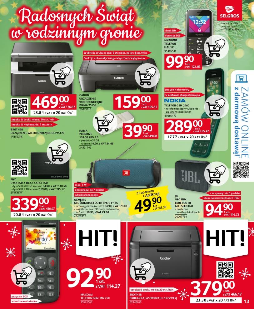 Gazetka promocyjna Selgros do 13/12/2023 str.13