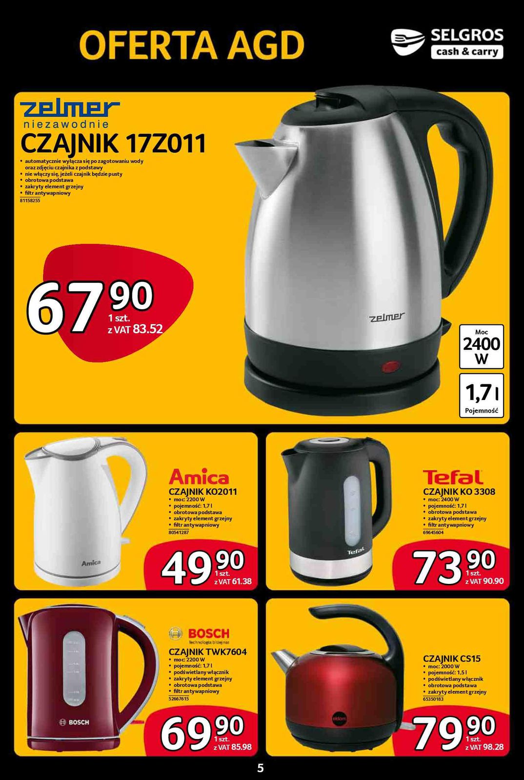 Gazetka promocyjna Selgros do 23/05/2016 str.5