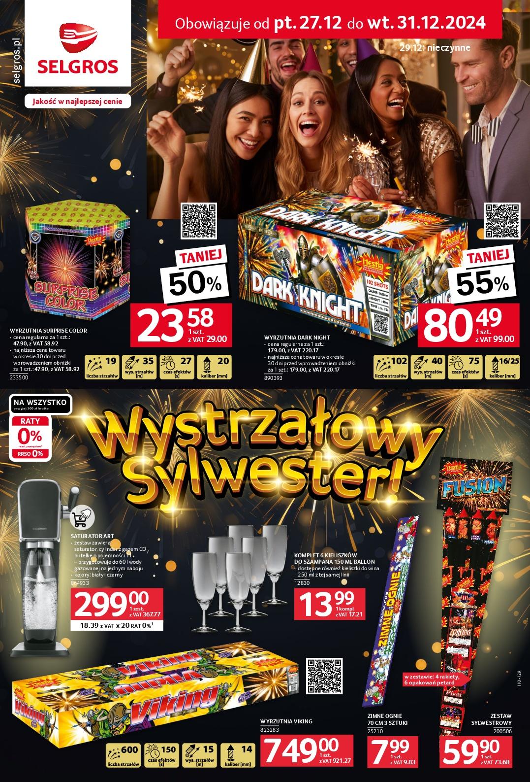 Gazetka promocyjna Selgros do 31/12/2024 str.1