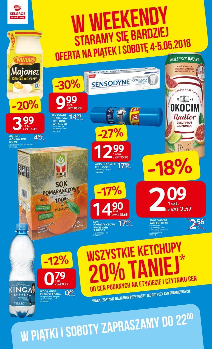 Gazetka promocyjna Selgros do 05/05/2018 str.3