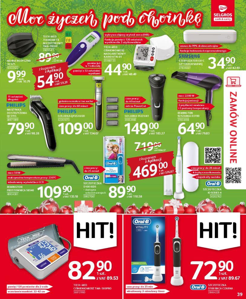 Gazetka promocyjna Selgros do 14/12/2022 str.39